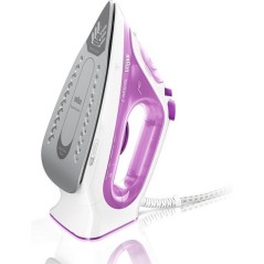 Braun TexStyle 3 SI 3030 PU Steam Iron 2300W - Stylish Pink & White for Effortless Wrinkle Removal!